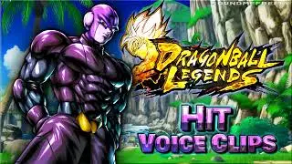 All Hit Voice Clips • Dragon Ball Legends • Voice Lines (Matthew Mercer) - ENGLISH