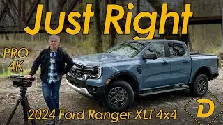 2024 Ford Ranger XLT 4x4 is Right-Sized Capability 