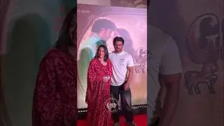 Dipika Kakar With Husband Shoeb Ibrahim Movie Ghudchadi Premiere #dipikakakar #shoebibrahim