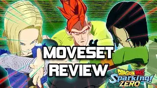Androids 16, 17 & 18 Moveset Review in Sparking Zero