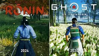 Rise of the Ronin vs Ghost of Tsushima | Graphics, Physics and Details Comparison