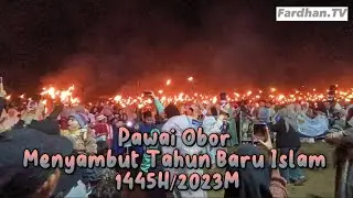 Senangnya pawai obor menyambut tahun baru islam 1 muharram 1445H