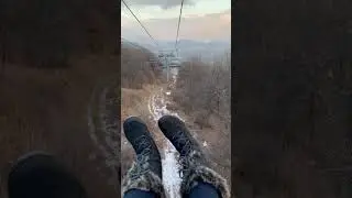 Tsaghkadzor ropeway amazing view #ropeway #snow #tsaghkadzor #armenia #travelshorts #amazingview
