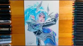 Drawing - Karina Mobile Legends