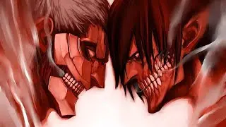 Eren vs Reiner all fights (aot)