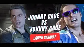 JOHNNY CAGE se enfrenta a JOHNNY CAGE