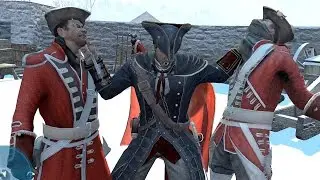 Assassin's Creed 3 Templar Master Combat & Free Roam