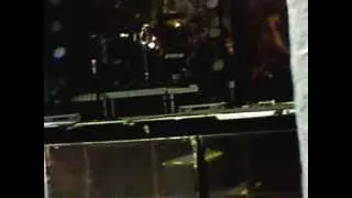 Tomas Haake drumsolo during soundcheck at Rock Cafe in Tallinn