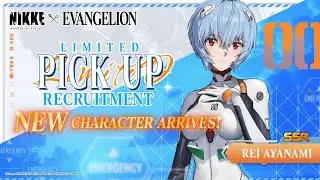 「Goddess of Victory: NIKKE」SSR REI Pick Up Summon | Limited Recruitment | NIKKE X EVANGELION