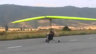 Briggs & Stratton 18HP Test flight take off and landing