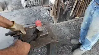 Big Ol' Hammer! Forging a Rounding Hammer out of 2