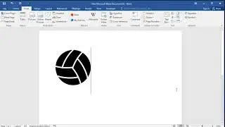 How to insert Volleyball symbol in word