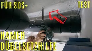 Test: Hamer Nageldübel Setzhilfe Fixing Tool von Specialist+ SDS+ / einfach Metalldübel in die Decke