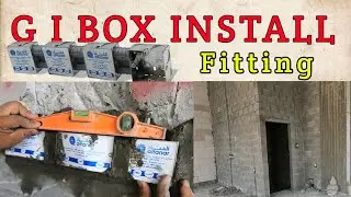 GI | Metal Box Fitting at Kuwait| Gulf | Electical work at Gulf | Electrician