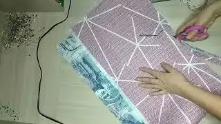 Жилетка стёганая, двухсторонняя, давно хотела сшить.