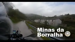Minas da Borralha com muita chuva