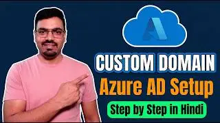 Setup Custom Domain on Microsoft Entra ID Tenant | Add CUSTOM Domain to Azure AD