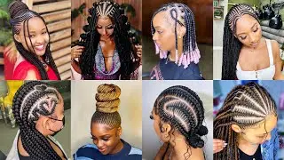 New & Latest African Braids Hairstyles For Black Women | Cute