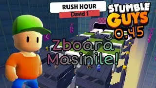 David 1 Joacă Rush Hour Pe Stumble Guys 0.45! Romania!
