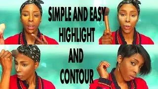 WOW!! SIMPLE AND EASY HIGHLIGHT AND CONTOUR FOR BEGINNERS, INTERMEDIATES AND EXPERTS