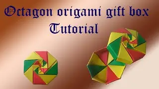 Octagon Gift Box Origami Tutorial Full