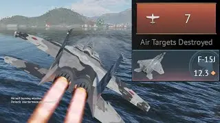 Japanese F-15J 7 Kill Match | War Thunder