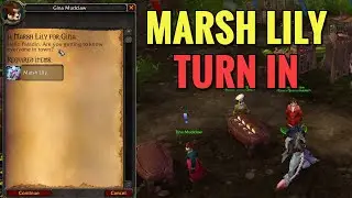 Marsh Lily Turn In Location (WoW MOP)