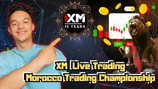 Live Trading with XM | Real Trades on EURUSD & Gold | Morocco Trading Championship
