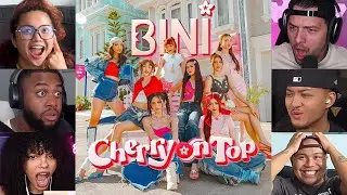 BINI Cherry On Top BEST REACTIONS mashup #BINI