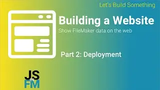 Building a Website, Part 2