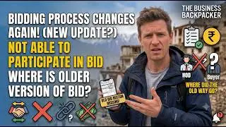 Bidding Process Changes Again | Not able tp Participate in Bid | Where is Older Version of Bid