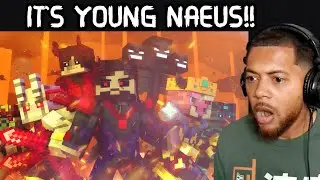 Pretty In The Sky - Minecraft Animation | Reaction