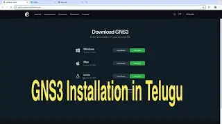GNS3 Installation process for LAB part-1 | CCNA & Juniper Training Day 7 session 14-7-2024