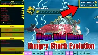 Hungry Shark Evolution - 9.6.4 | Mega Mod Menu #64