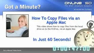 Drag n Drop files to / From my MAC