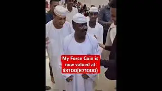 🤑✅This happens when your Force Coin Value is equal to $3700 (R71000) 💃💃🔥🔥🔥✈️