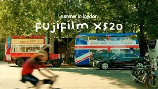 summer in london ☀️ testing a video film recipe | fujifilm X-S20