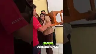 momen lucu ketika murid sekolah kejepit bangku bikin ngakak ‼️‼️ 