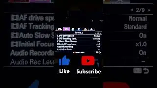 MENU Navigation 😍 [SONY a6400 TUTORIALS] - How to USE 