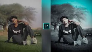 Cinematic Black And Blue Tone Lightroom Photo Editing | How To Create Black Tone In Your Photos