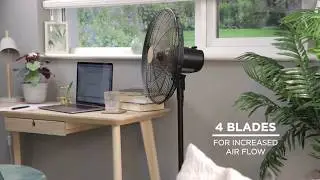 Russell Hobbs RHMPF1601WDB Pedestal Fan Product Video