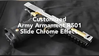 Army Armament R501 Slide Chrome Effect