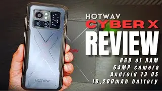 HOTWAV Cyber X REVIEW: Durable Dual-Screen & 10200mAh