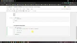 Different types of Function in Python