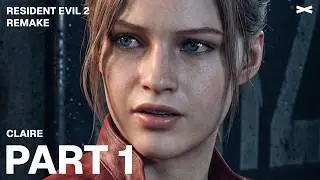 Resident Evil 2 Remake Claire (Part 1) - Walktrhough Gameplay - INTRO