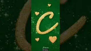 C || Letter Whatsapp Status | C Alphabet Status | Name Art Status | C Name Art #shorts