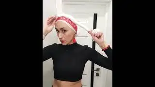 New Year Scarfstyle #321 Стилізація тюрбана декоративною смужкою