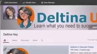 Увеличьте посещаемость сайта и продажи при помощи YouTube.  Deltina Hay