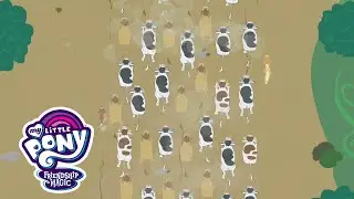MLP: FiM - Cow Stampede