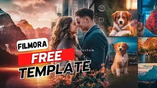 Free Filmora Template - Bouncing Graduation Photo Slideshows - Filmora 13